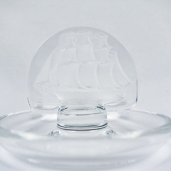 Rene Lalique Caravelle Pin Tray/Ring Dish