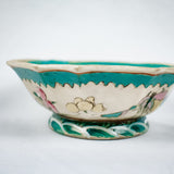 Famille Rose Green Ground Bowl
