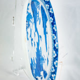 Pair Of Blue and White Chinese Plates
