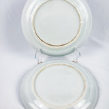 Pair Of Blue and White Chinese Plates