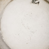 Signed studio pottery plate.