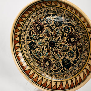 Large Moroccan Painted Charger