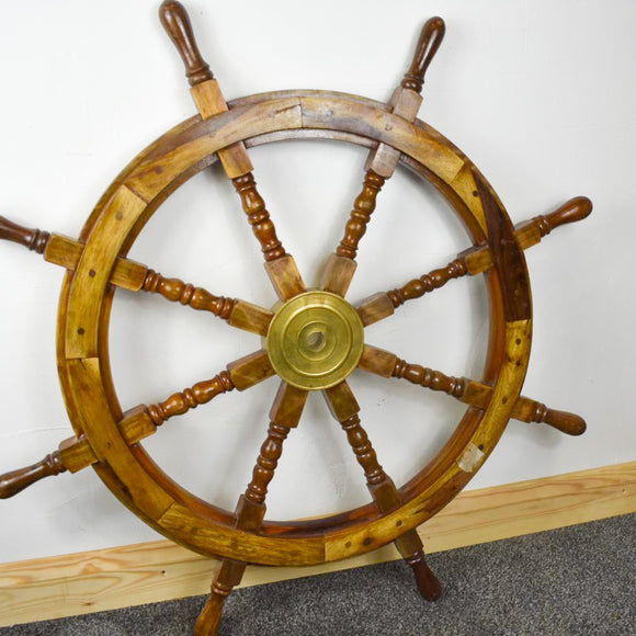 Mid 20th Century Ships Wheel