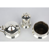 Silver Art Nouveau 1909-10
John Rose Birmingham Cruet Set