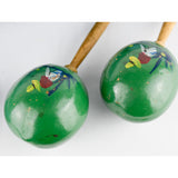 Vintage Guiro and Maracas Mexico