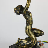 Art Deco Female Lamp