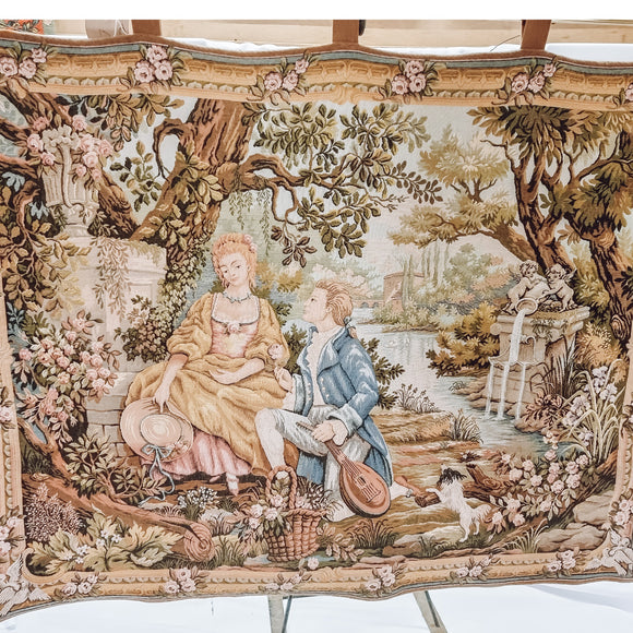Jardin D'amour (Garden Of Love) Tapestry