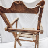 Antique Folding Indian Deck Chair