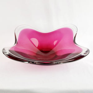 Flygsfors Coquille 1967 Glass bowl.