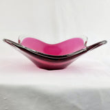 Flygsfors Coquille 1967 Glass bowl.