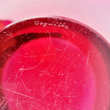 Flygsfors Coquille 1967 Glass bowl.
