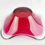 Flygsfors Coquille 1967 Glass bowl.