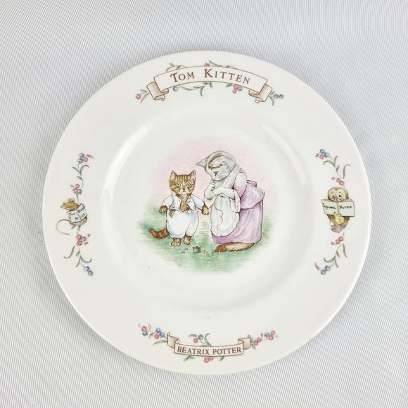 Royal albert Tom kitten Beatrix Potter 1986