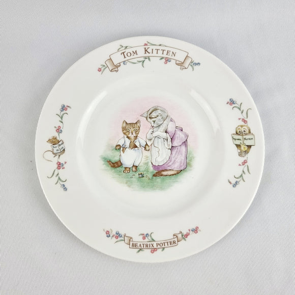 Royal albert Tom kitten Beatrix Potter 1986