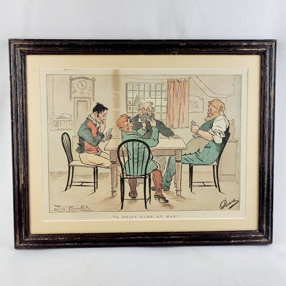 Pears Advertisings Print A Quiet Game at Nap