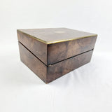 19th Century Walnut Veneered Campaign Writing Slope