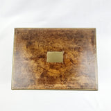 19th Century Walnut Veneered Campaign Writing Slope