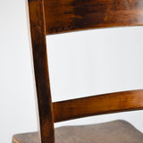 Vintage Elm FarmHouse/School Chair