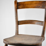 Vintage Elm FarmHouse/School Chair
