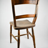 Vintage Elm FarmHouse/School Chair