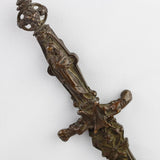 Continental Bronze Dagger Handle