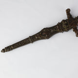 19th Century Continental Bronze Dagger