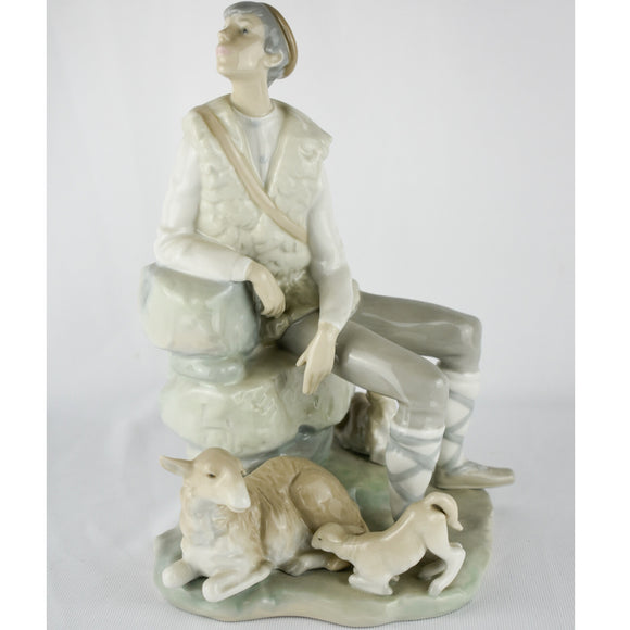 Lladro Shepherd Figure