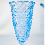 Vintage 1930s Blue Glass