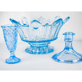 Vintage 1930s Blue Glass