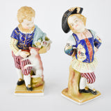 Pair of Sitzendorf figurines of a Young Couple