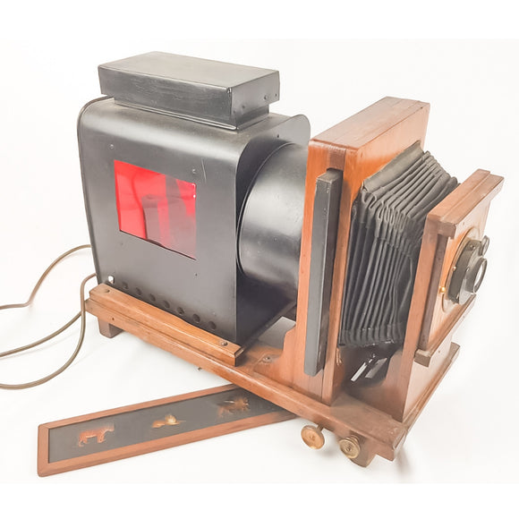 The National enlarger, Magic Lantern with jos. schneider & co kreuznach lense