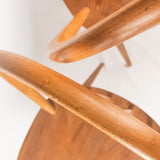 Set of Four Ercol Chairs 2056 Windsor 1960