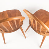Set of Four Ercol Chairs 2056 Windsor 1960