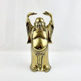Antique Brass Standing Buddha