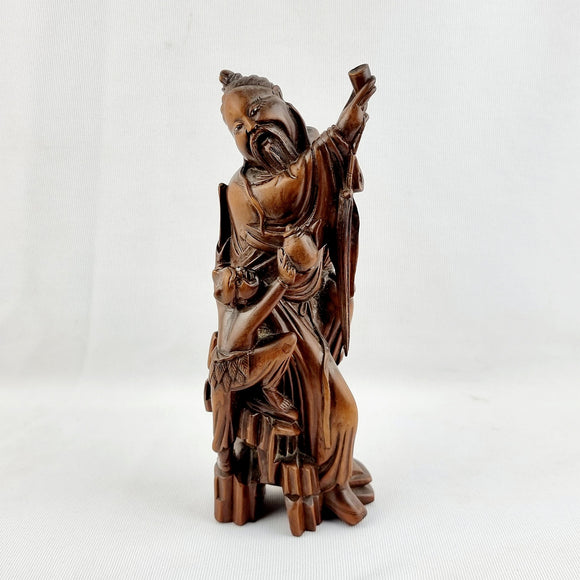 Carved Japanese Root Wood Figure