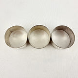 Set of Three Pacific Navigation Co. Napkin rings