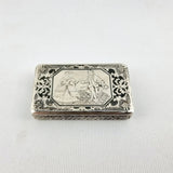 Antique Russian Silver Snuff Box