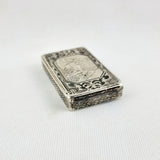 Antique Russian Silver Snuff Box