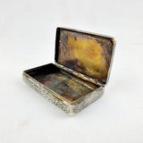 Antique Russian Silver Snuff Box