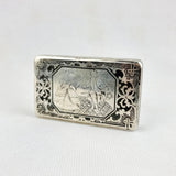 Antique Russian Silver Snuff Box