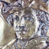 Large Copper Plaque Rembrant Vanryn.