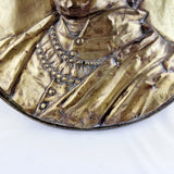 Large Copper Plaque Rembrant Vanryn.