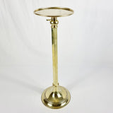 Antique Brass Adjustable Wine Table/ Stand