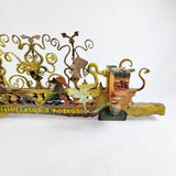 Antique Sicilian Painted Cart Axle