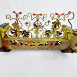 Antique Sicilian Painted Cart Axle
