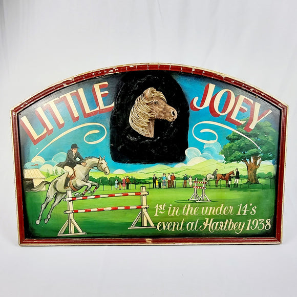 Vintage 3D Horse Sign Little Joey
