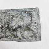 Embossed Leaded Panel of a Fish/ Perch