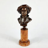Antique Bronze Bust of Rembrandt