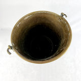 Antique Brass Fire Bucket
