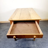 Antique Pine and Mahogany Kitchen Table